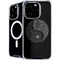Liquid Blue Yin Yang Music Skulls iPhone 16 Pro MagSafe Case